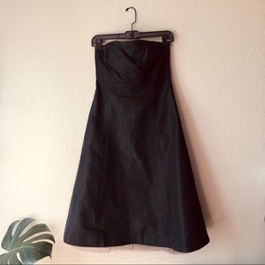 J.Crew Silk Strapless Dress